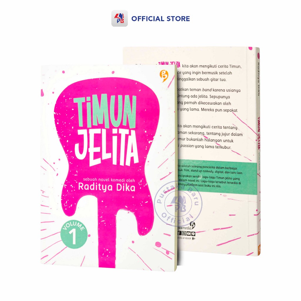 Buku Novel Timun Jelita – Raditya Dika / GagasMedia / PT KAWAH MEDIA PUSTAKA KMP - GGM