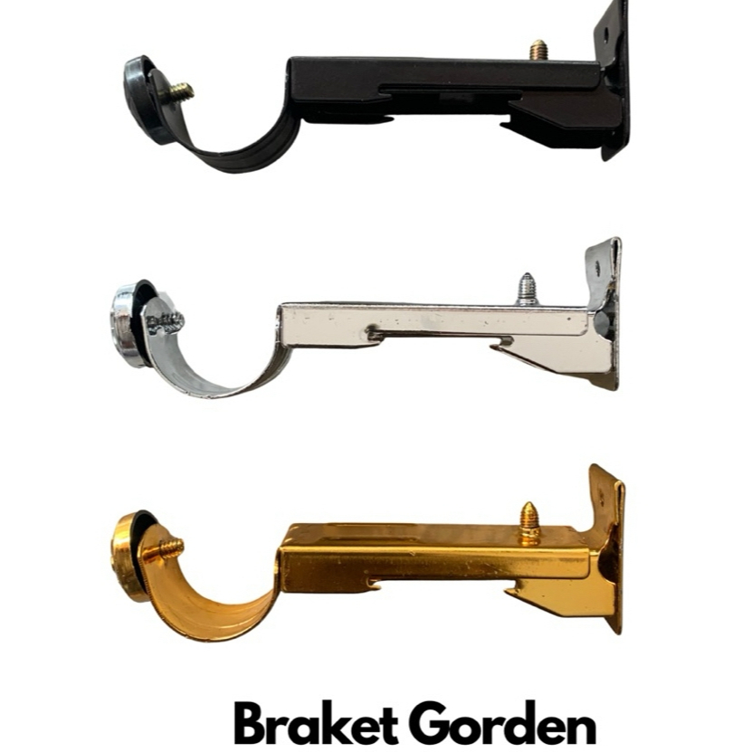 Braket Gorden  | Penyangga Rel & Pipa Gorden Standar | Kokoh