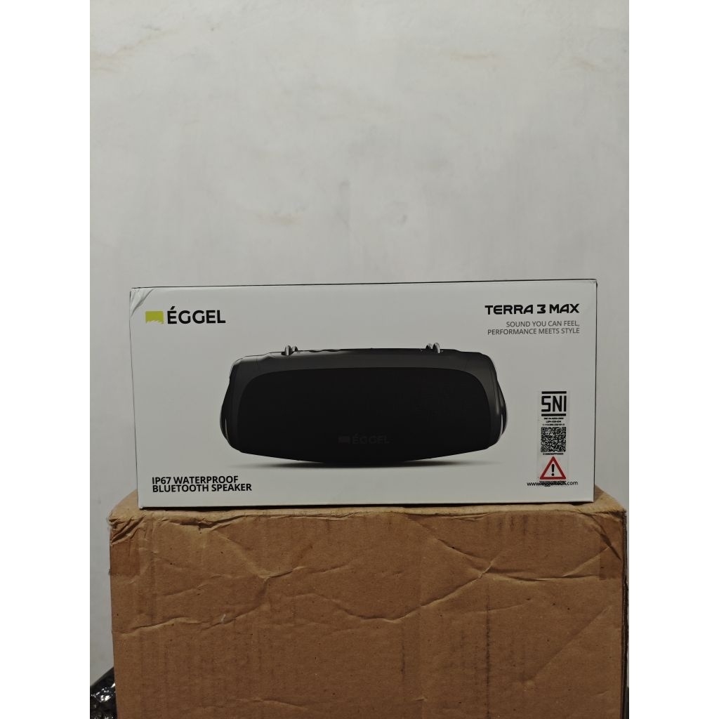 EGGEL TERRA 3 MAX WATERPROOF Cuma buka kotak saja
