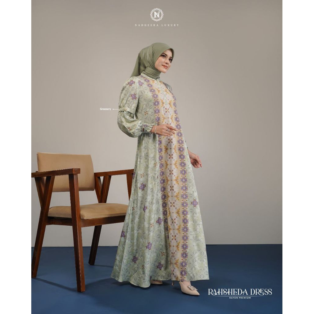 RAHSHEDA DRESS||RAYON PREMIUM||NADHEERA LUXURY