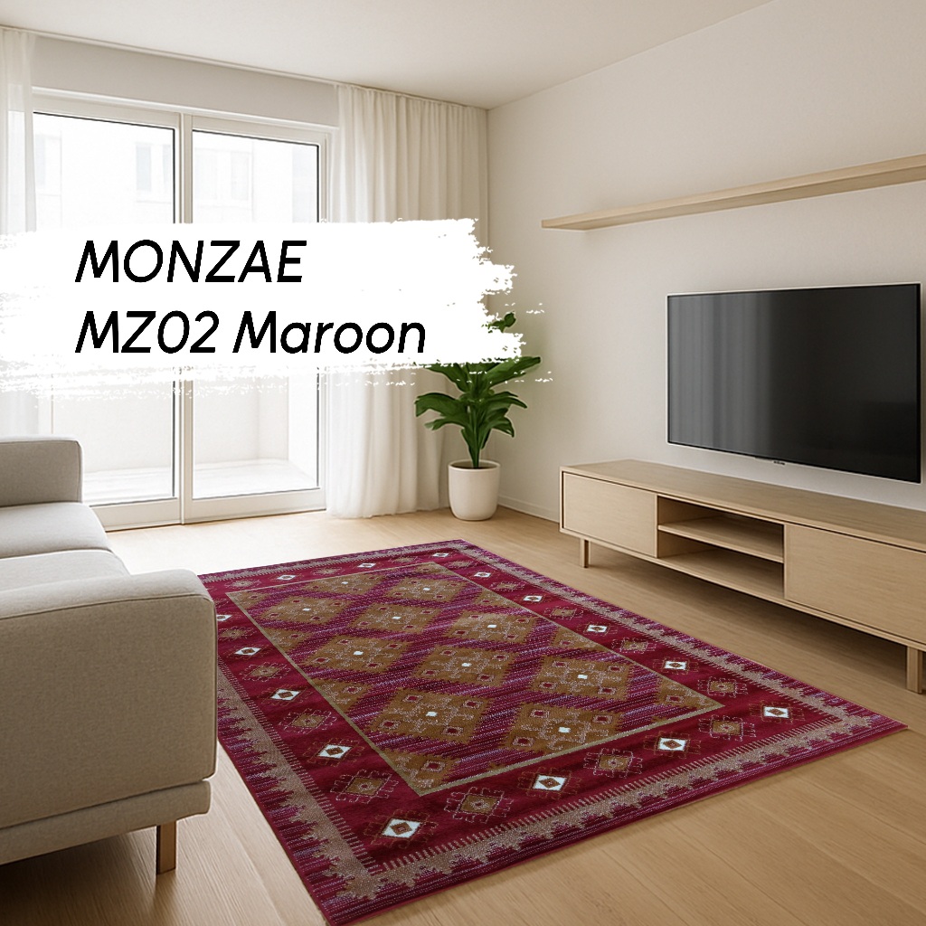 KARPET MONZAE 210 X 300 MZ02 MAROON