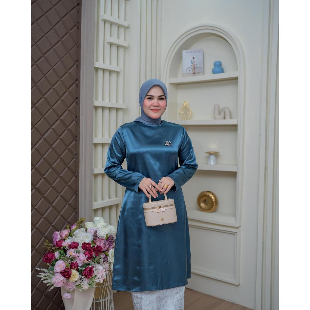 SET TUNIK BAJU KURUNG MELAYU WANITA|| BAJU ADAT AKAD DAN KONDANGAN || TUNIK POLOS JUMBO || SET BAJU 