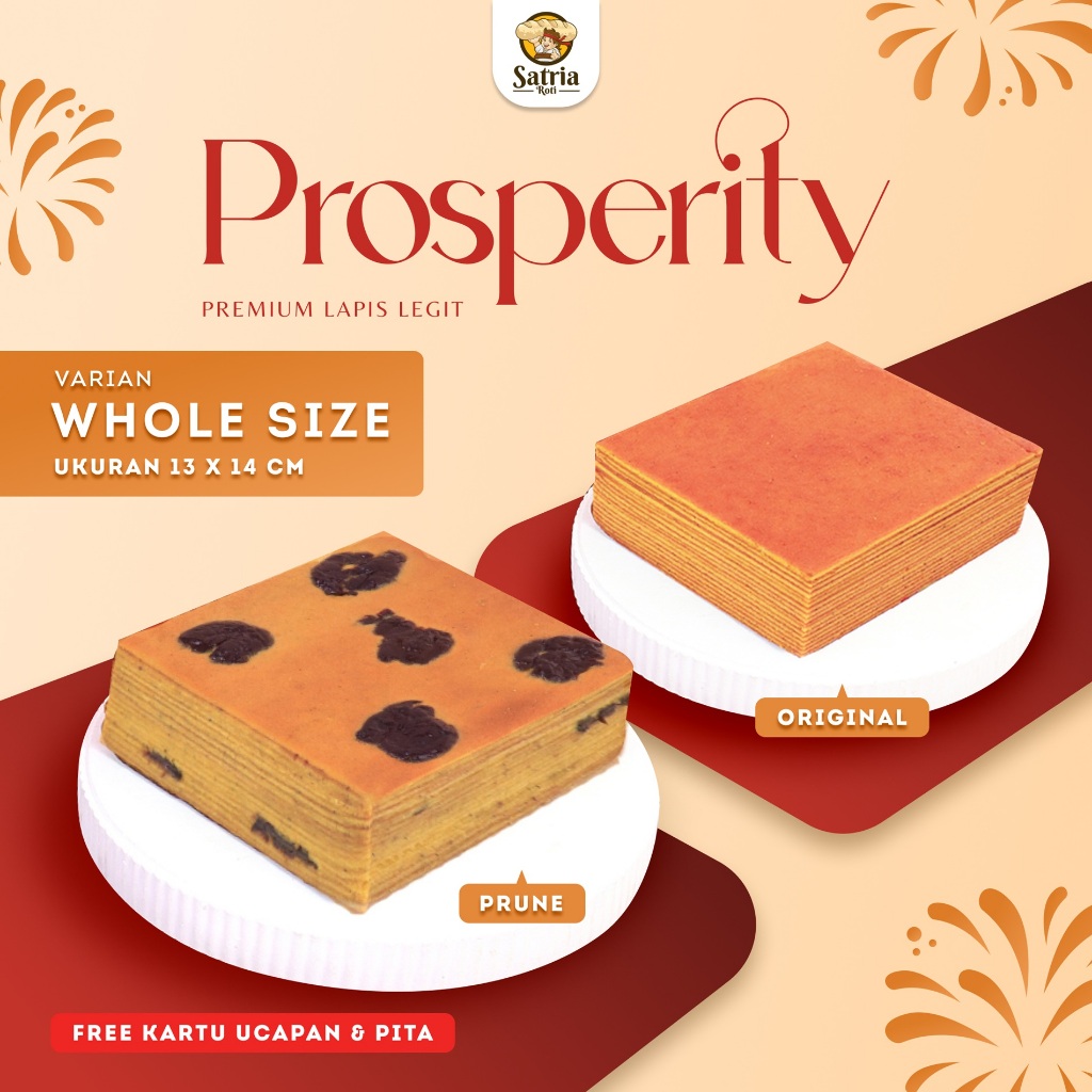 [SATRIA ROTI] Lapis Legit Premium Hampers Imlek / Parcel Imlek / Chinese New Year Hampers / CNY Gift