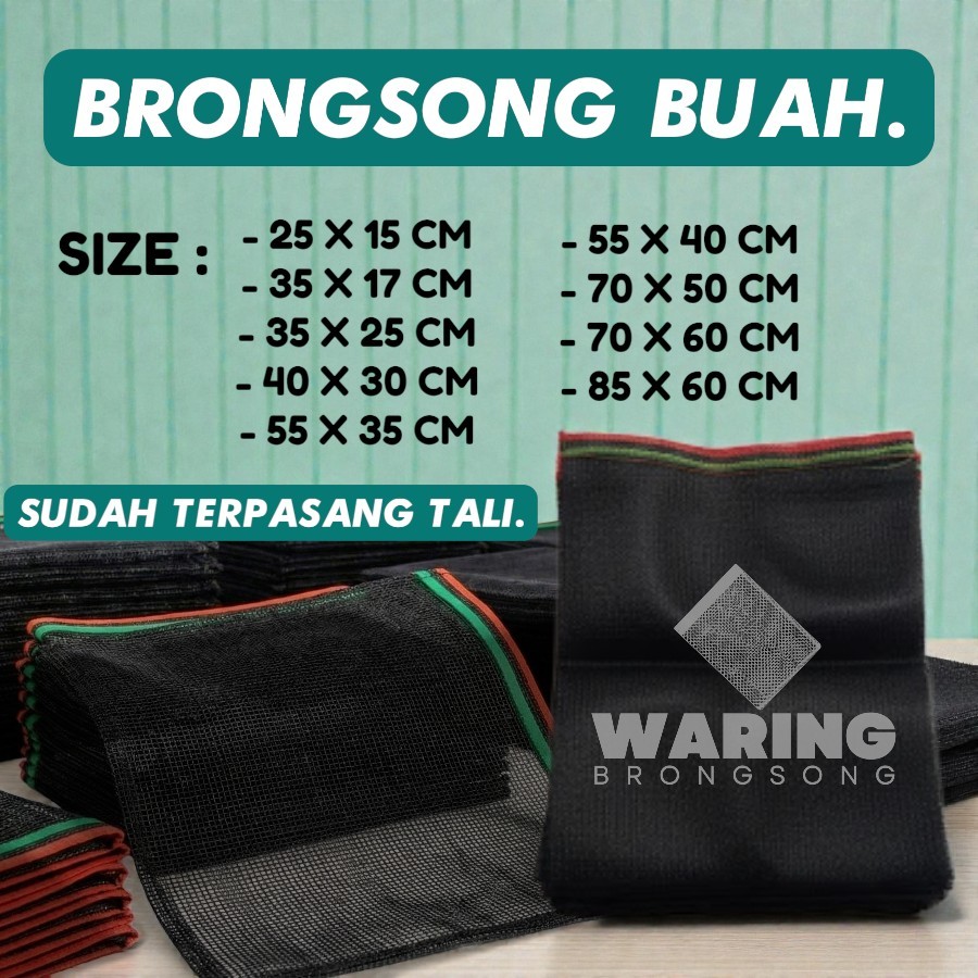 Fruit Cover PembungkusBuah Brongsong Anggur Kelengkeng Jambu