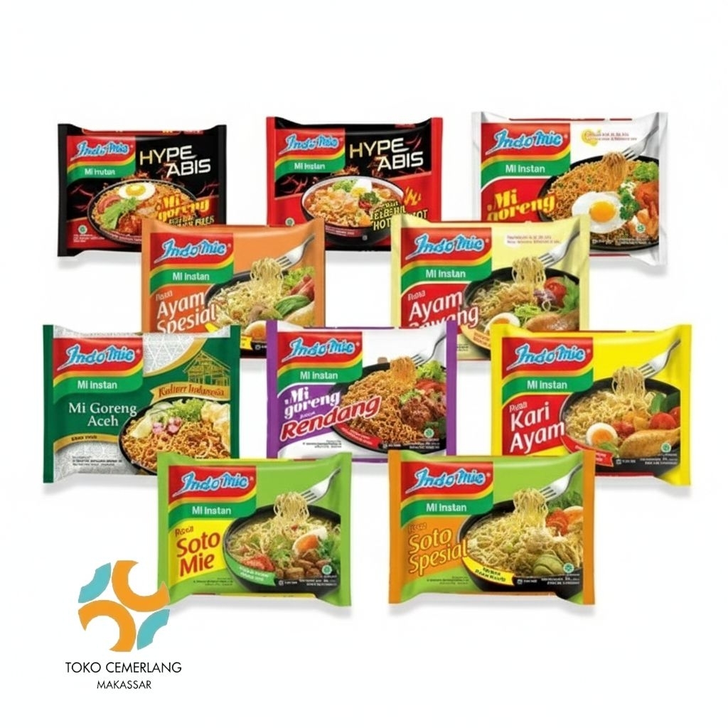 INDOMIE MIE INSTAN ALL VARIAN