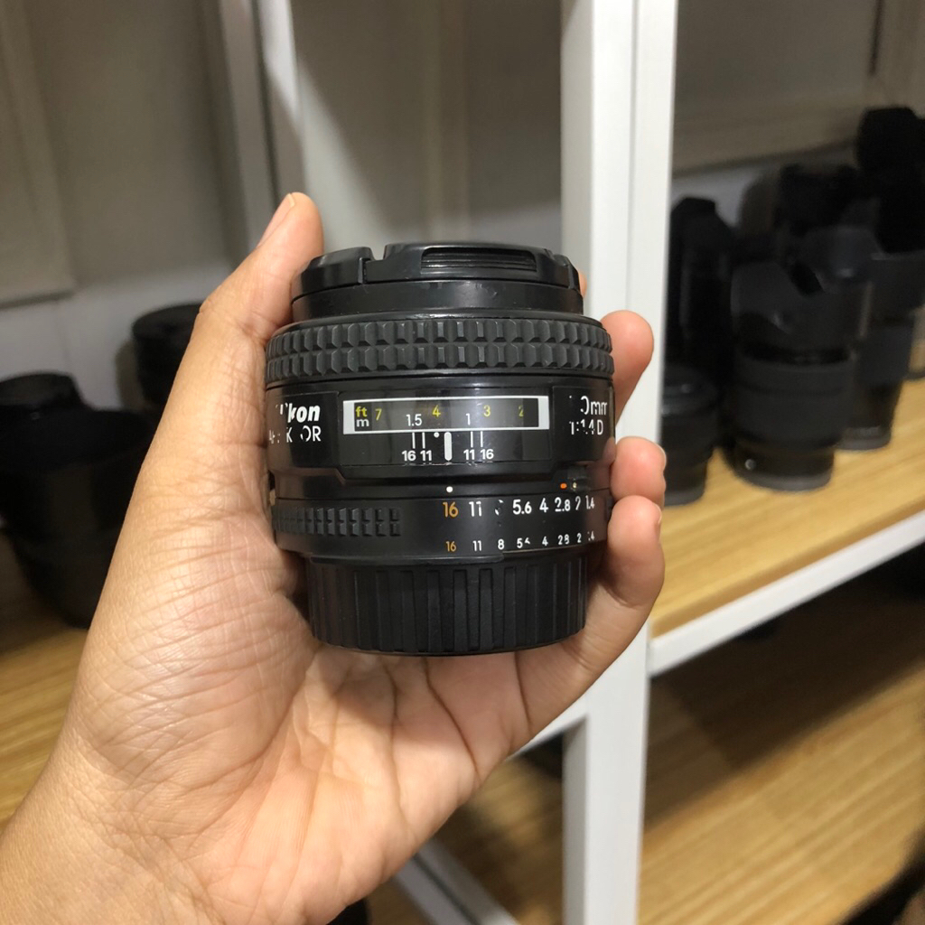 Lensa 50mm f1.4 afd nikon