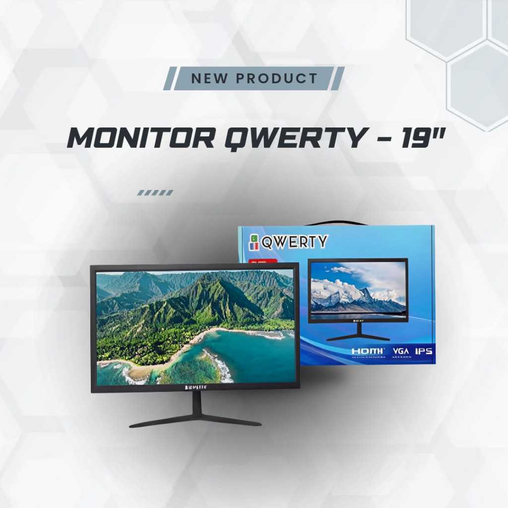 LED MONITOR QWERTY 19Inch