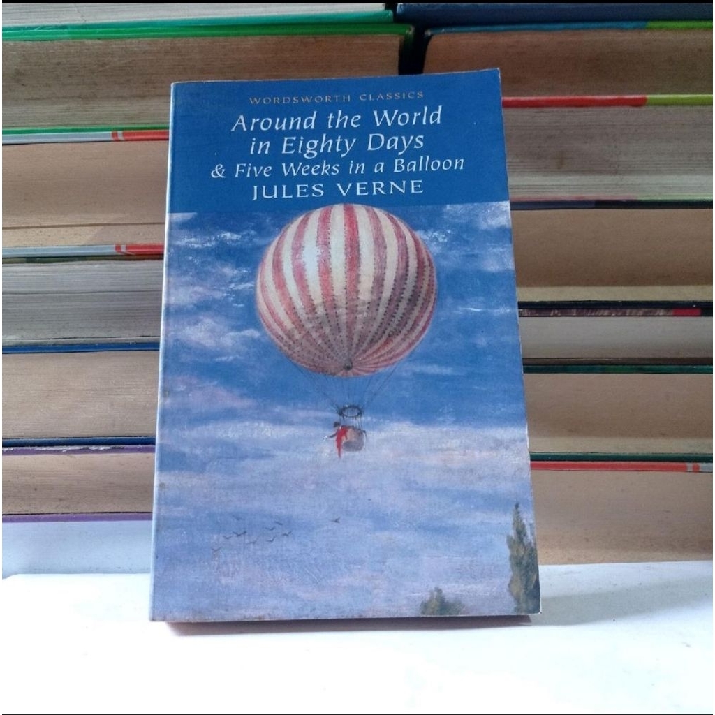 AROUND THE WORLD IN EIGHTY DAYS & FIVE WEEKS A BALLOON - JULES VERNE.