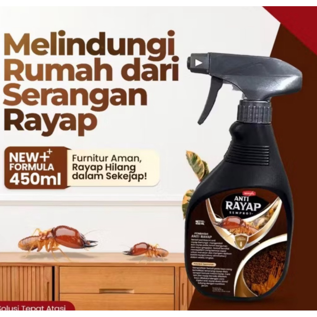 Seroxil-spray anti rayap racun rayap pembasmi rayap semprot 450ml