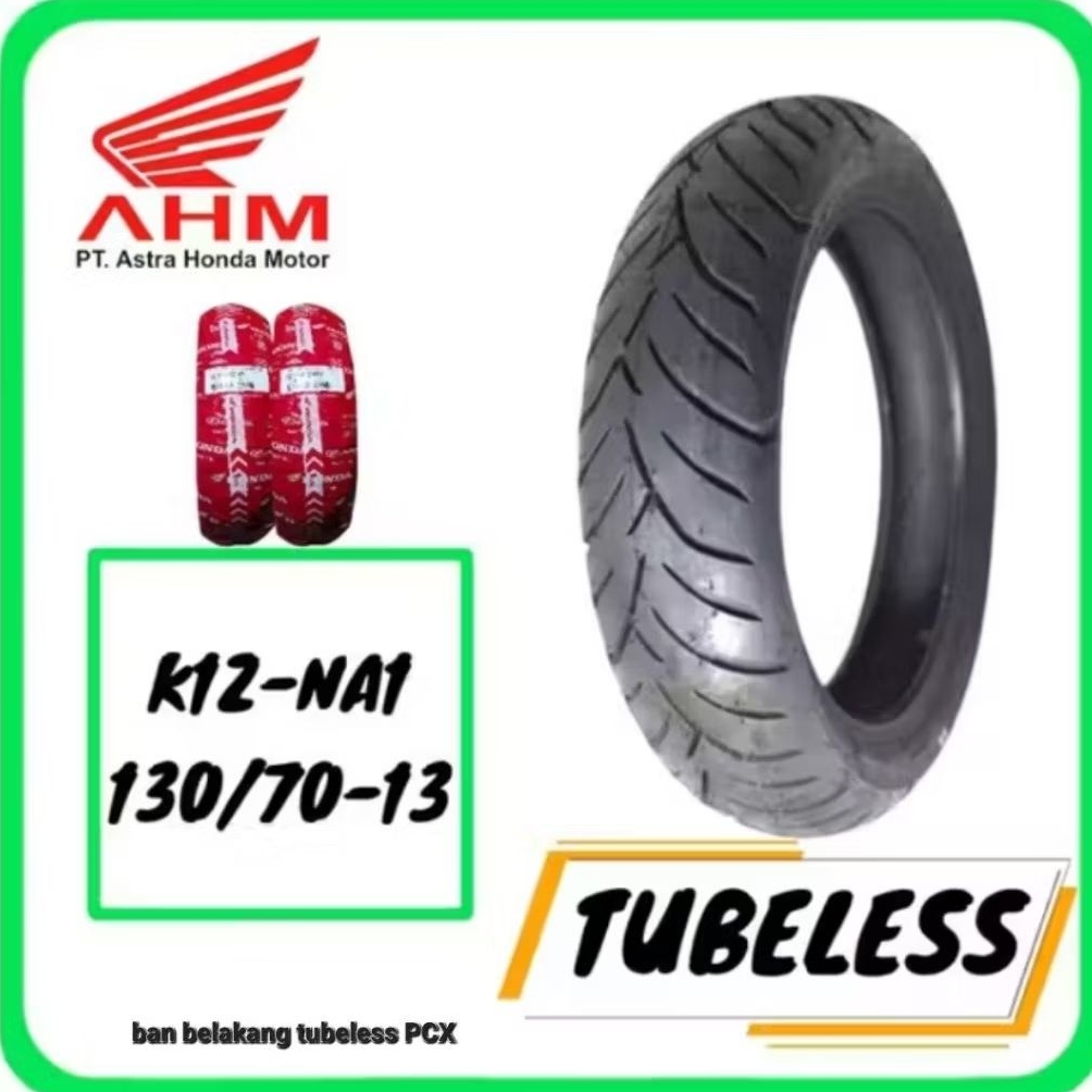 Ban Tubeless Federal K1Z-NA1 130/70-13 (PCX 160 Belakang) Original AHM