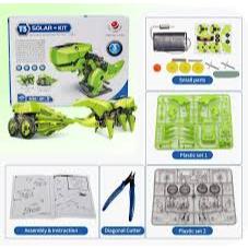 T4 SOLAR ROBOT SCIENCE & EDUCATIOM DIY ROBOT/ MAINAN ANAK EDUKASI ROBOT 4IN1/ ROBOT SOLAR DIY