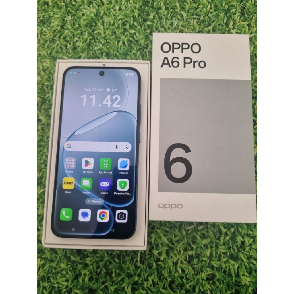 oppo A6 pro 4G 8/256 second garansi resmi