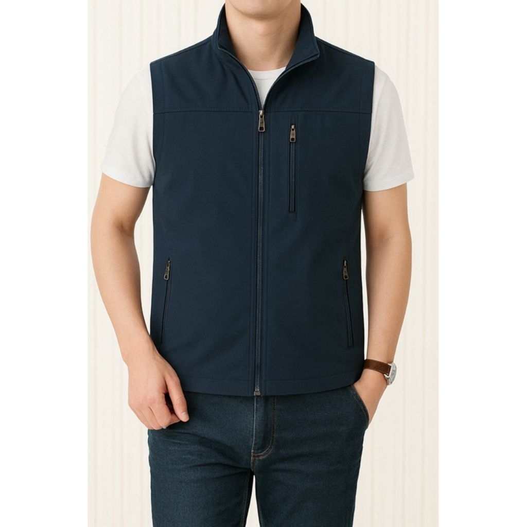 Rompi vest polos terbaru/rompi outdoor pria dan wanita