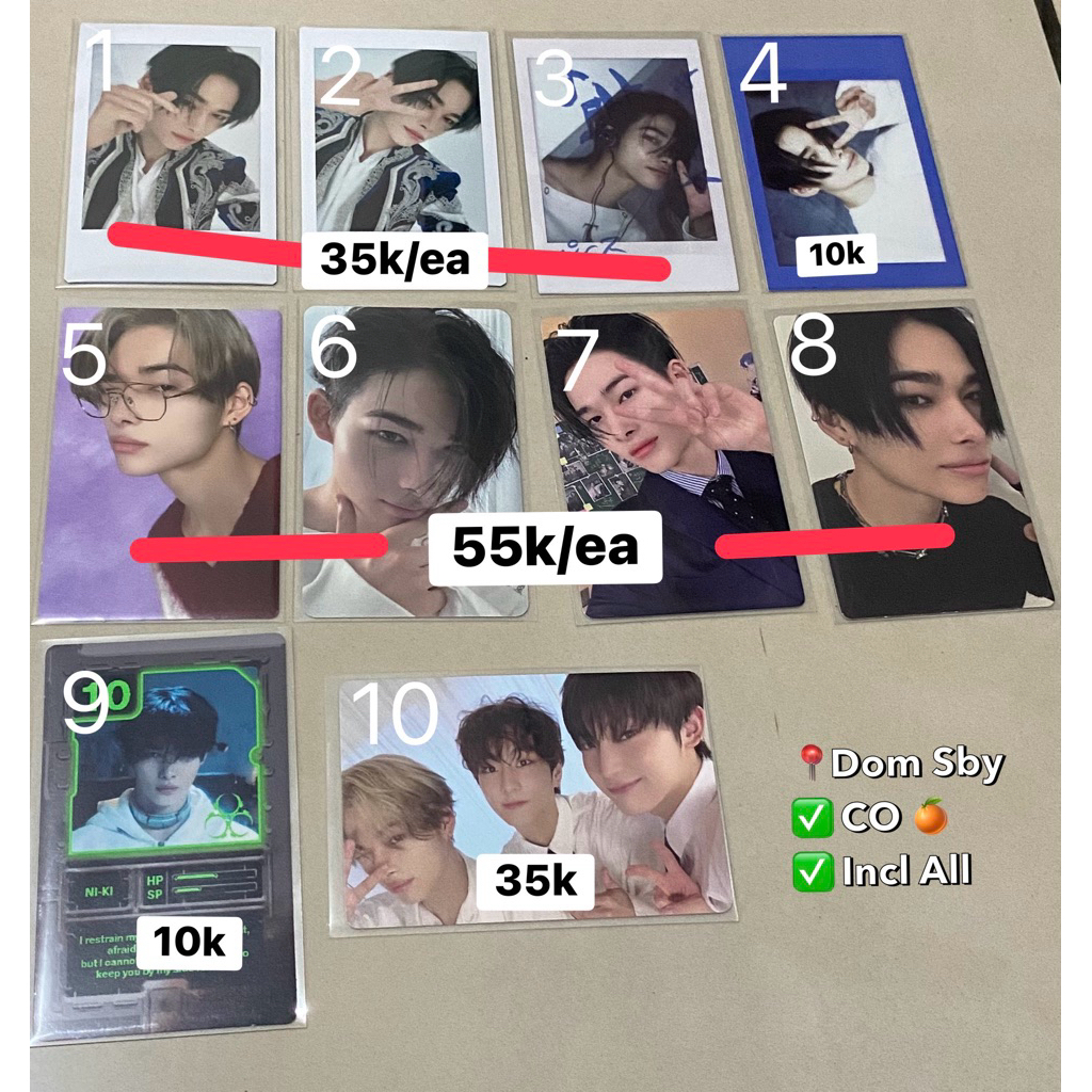 Photocard Enhypen Ni-Ki