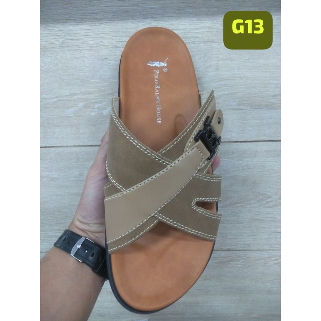 Sandal Pria Polo Ralph House Original Sendal Cowok