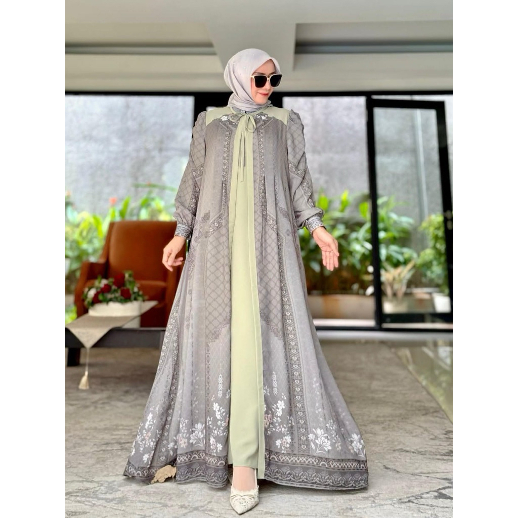 Gamis nadin set outer premium series by ayou mizzura