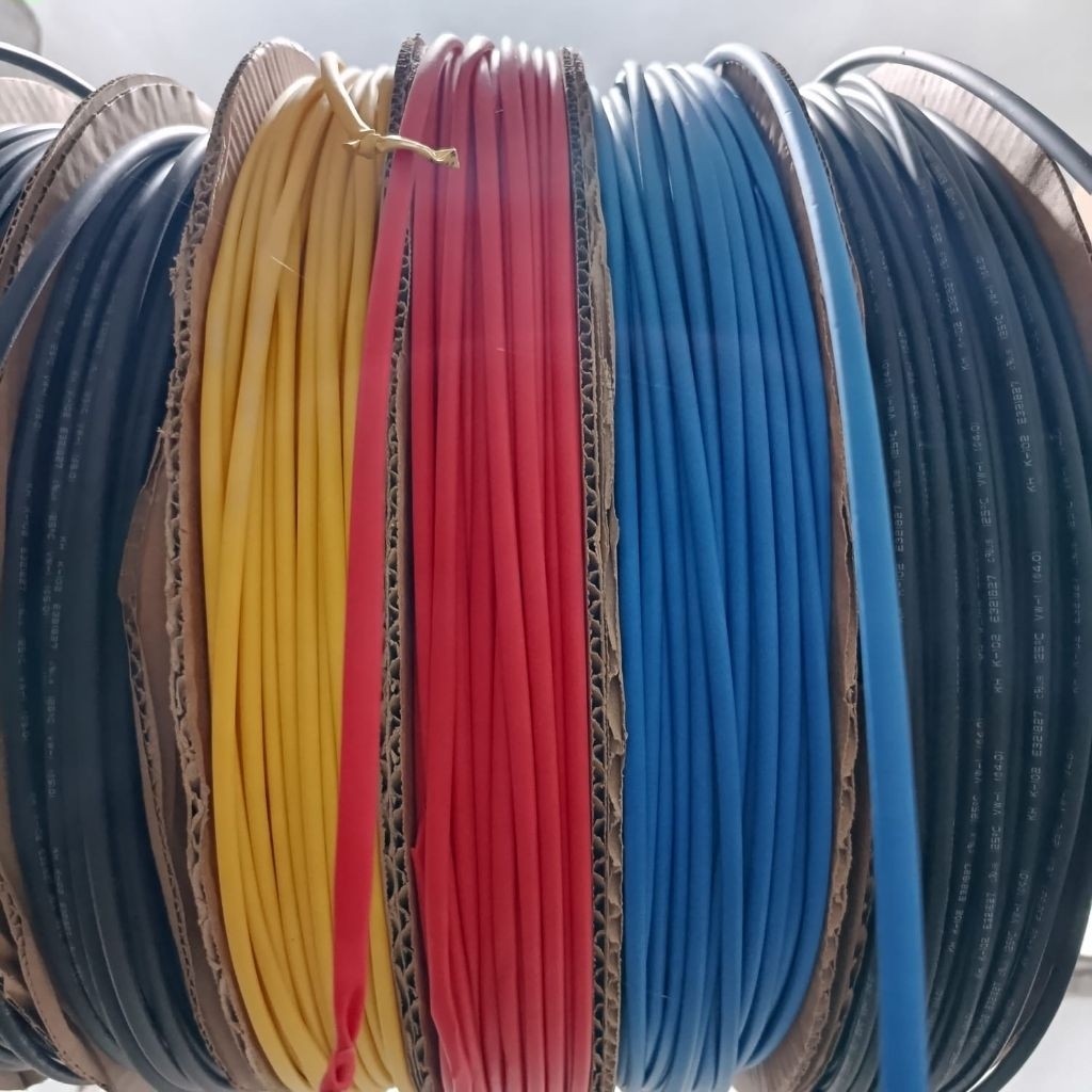 ECER METERAN - Heatshrink PER METER UKURAN  1.5MM - 25MM Heat Shrink Tube Tubing Selongsong Isolasi 
