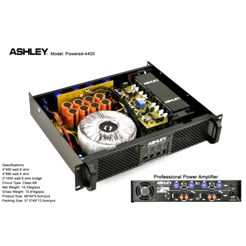 Power amplifier ASHLEY Powered-4400