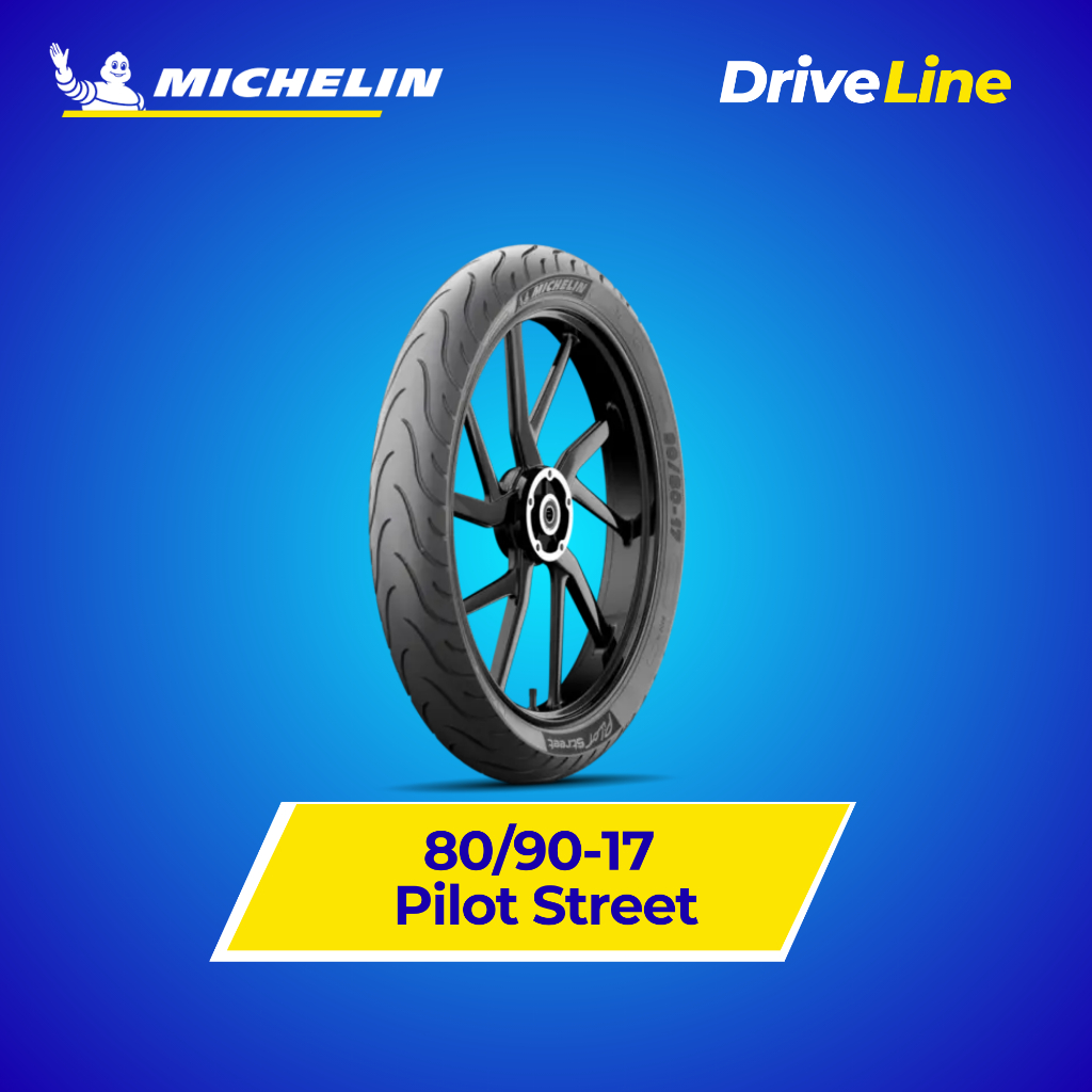Ban Motor Michelin 80 90 - 17 Pilot Street Tubeless