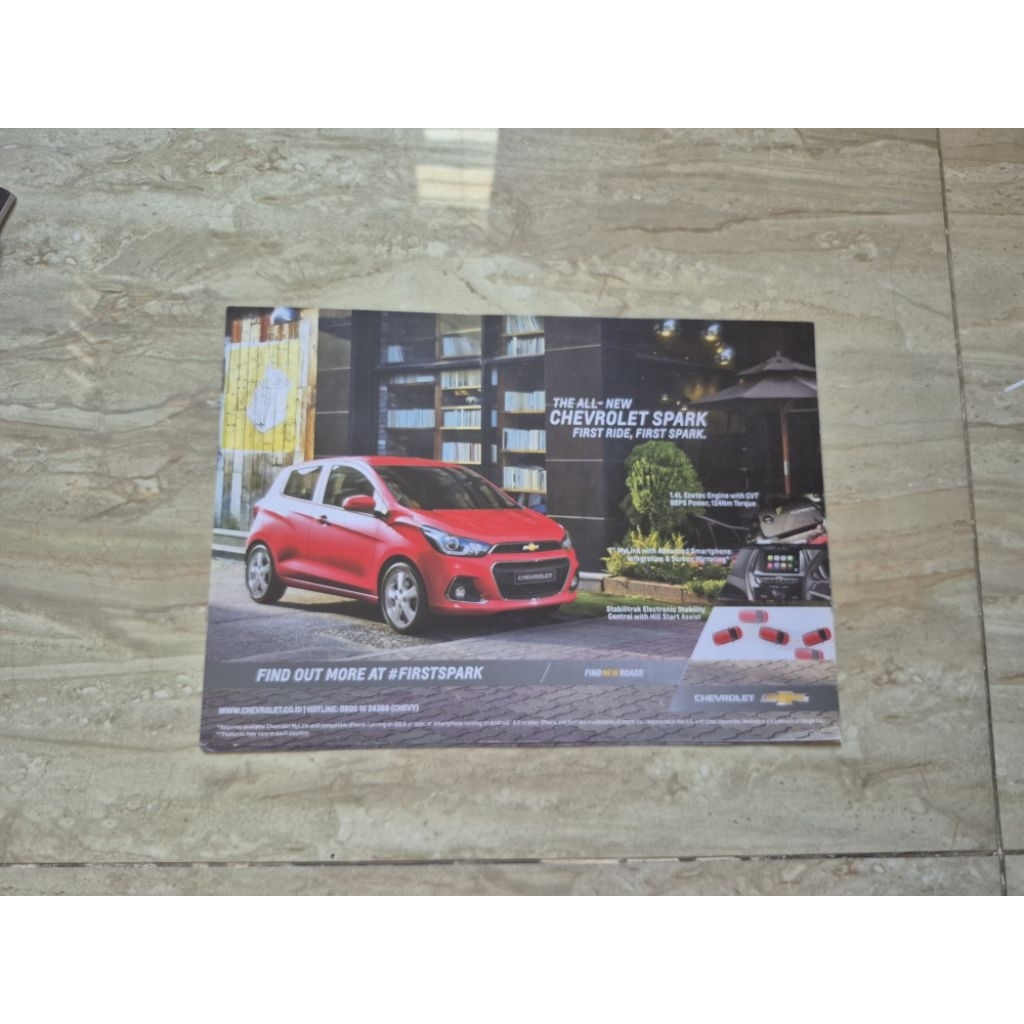brosur katalog mobil chevrolet spark 2017 flyer