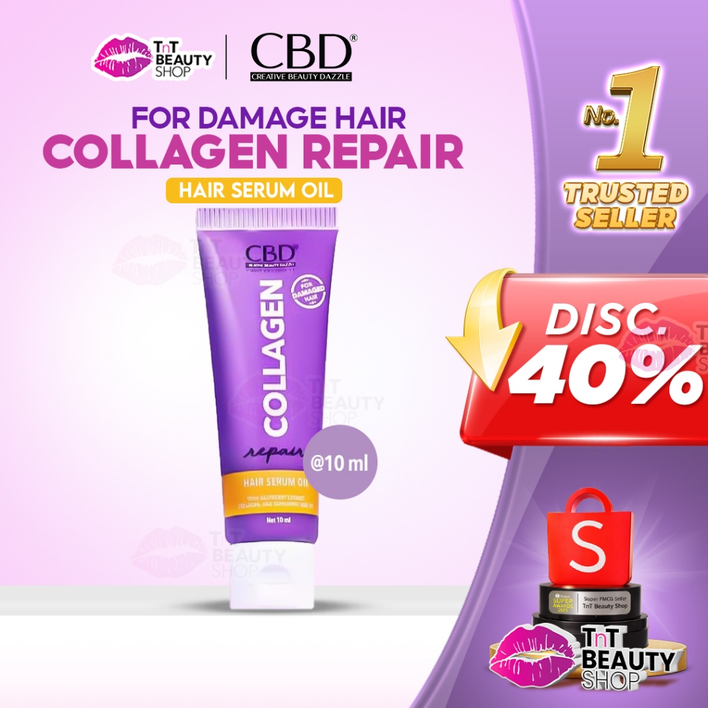 CBD Collagen Repair Hair Serum Oil 10ml 1pcs