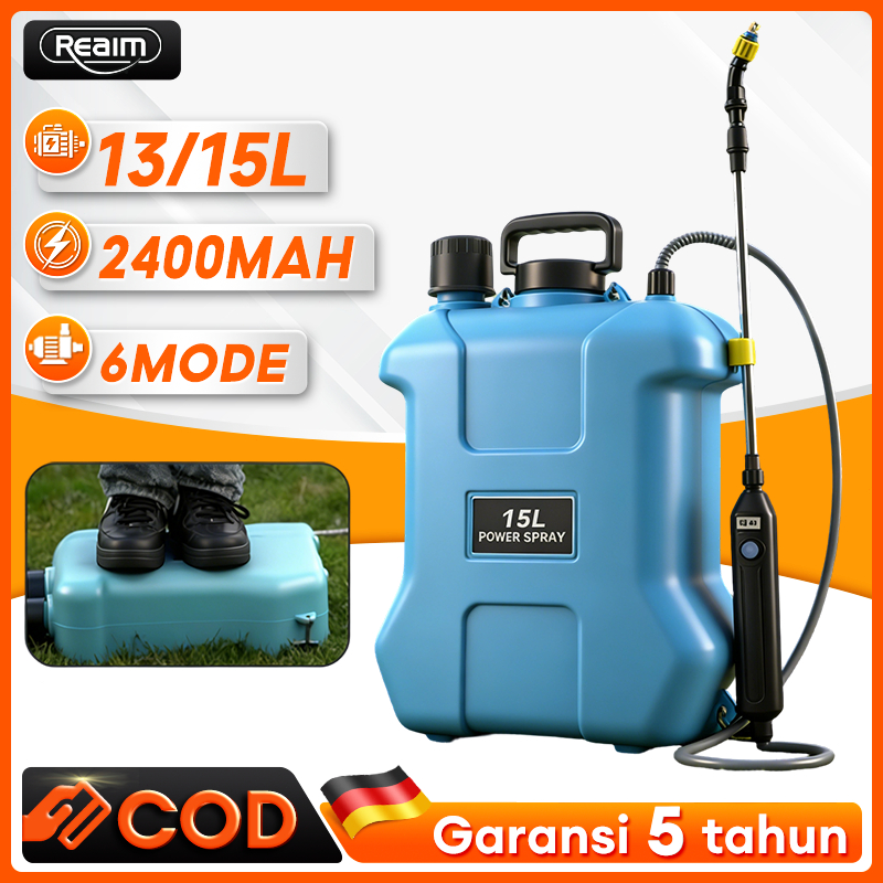 REAIM Semprotan Tanaman Elektrik Sprayer Elektrik 16 Liter Tangki Semprot Pertanian Elektrik