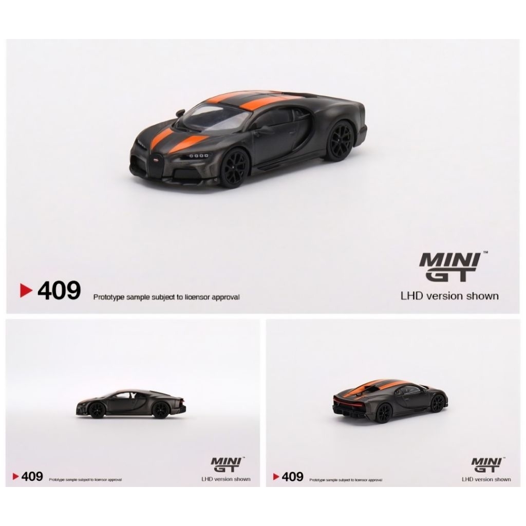 mini gt bugatti chiron super sport 300+ worls record 304.773 mph