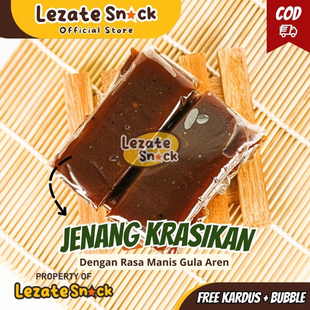 Jenang Ketan Asli Kemasan Mika Gula Jawa Asli Murah / Jenang Dodol Krasikan Jogja Jawa Timur Kelapa 