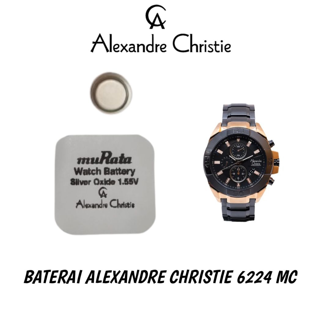 Baterai Alexandre Christie original 6224 MC