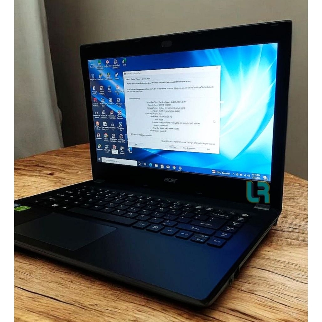 Laptop Gaming Acer Core i7 gen 6 RAM 8GB HDD 1.000GB Dual VGA
