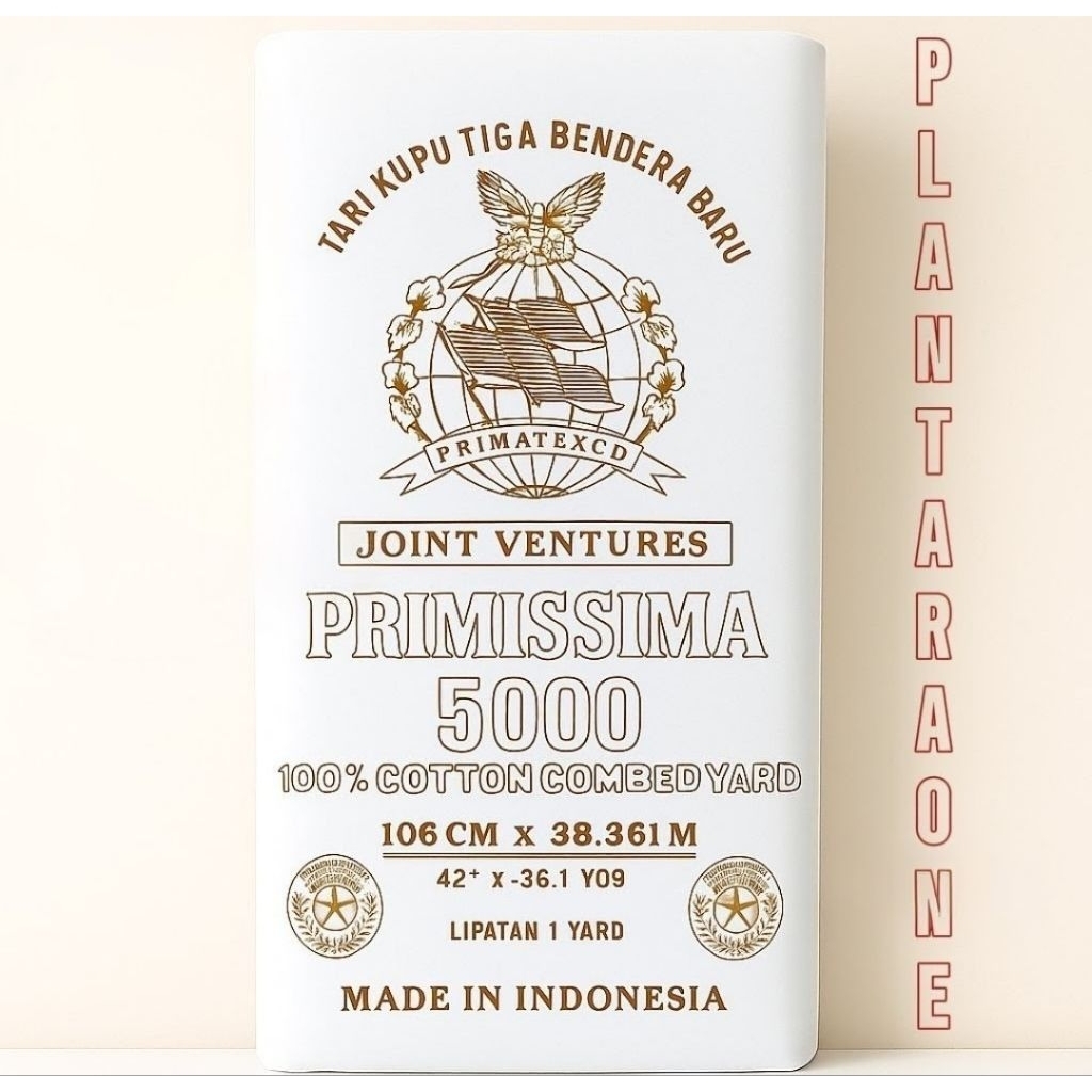 Kain Mori Primisima Tari Kupu [isi 37 yard] lebar 105cm