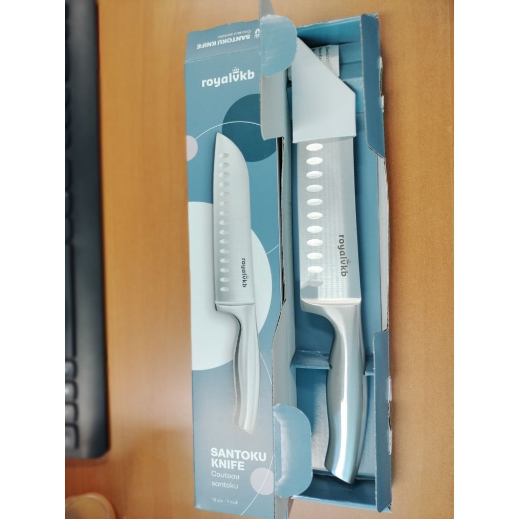 Santoku Knife Pisau Chef Royal VKB