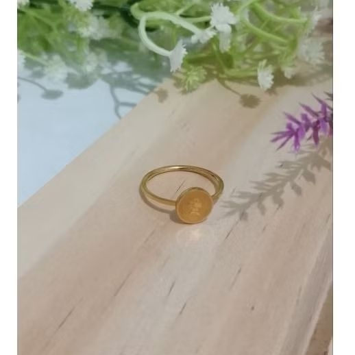cincin koin titanium