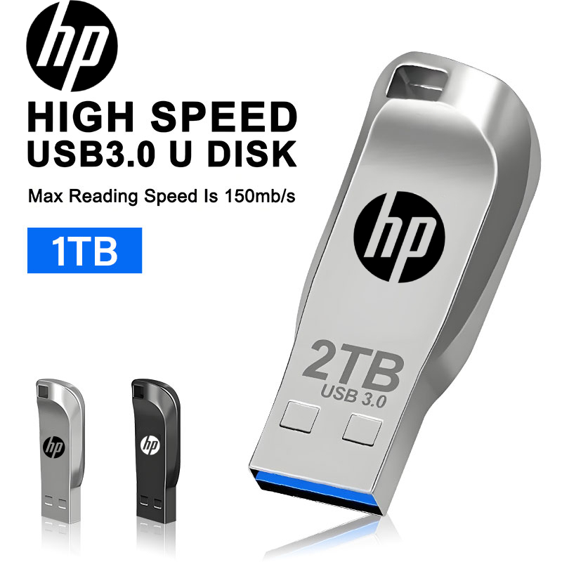 Metal U Disk 2TB 1TB Portable Pen Drive High Speed USB 3.0 Interface Waterproof Memoria Usb Flash Di