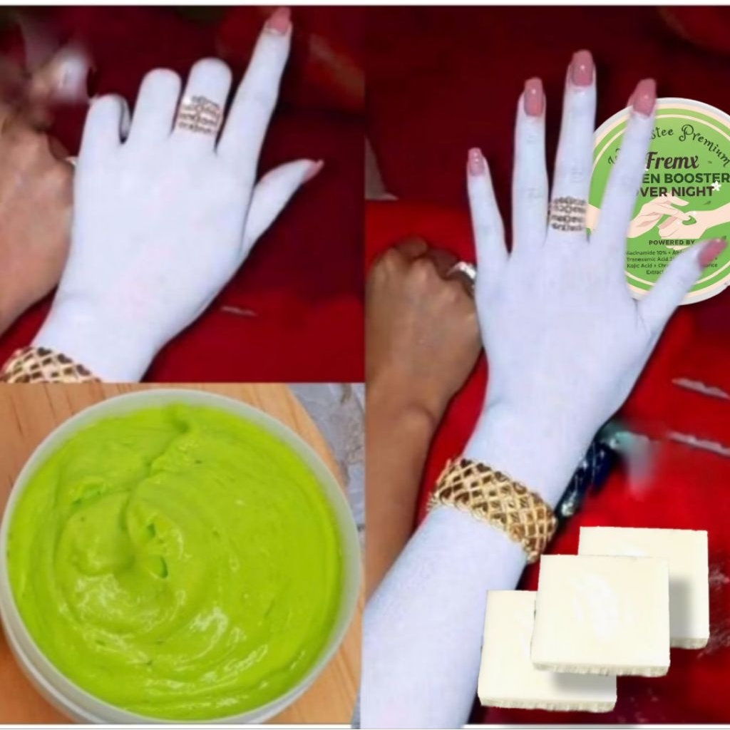 HB DOSTING 250ML + SABUN SUSU 3 PCS , hb racikan bpom. hb ijo fremix