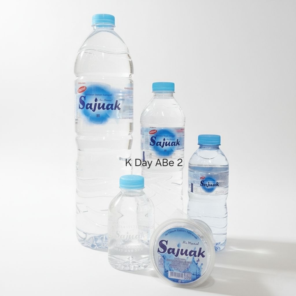 Sajuak Air Mineral gelas cup botol 120ml 220ml 330ml 600ml 1500ml dus