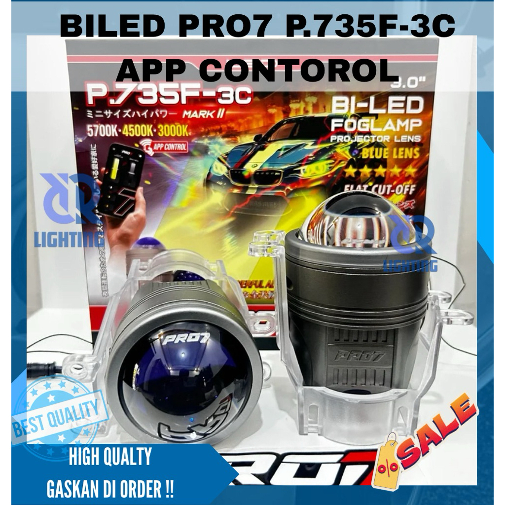 PRO7 P735F 3C APP CONTROLLER MARK II FOGLAMP PROJECTOR BILED pro 7 p.735f-3c app