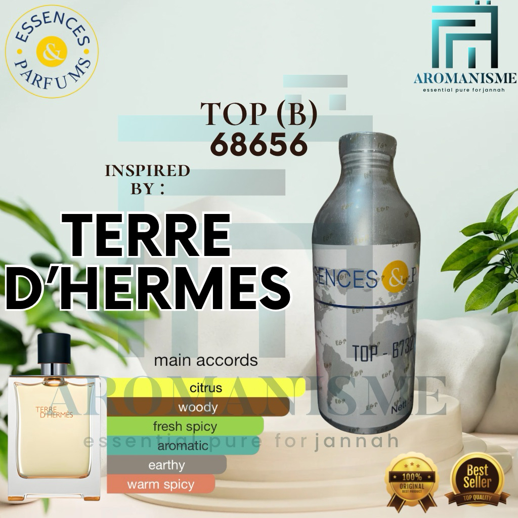 Bibit Parfum Searah Terre Hermes By Essences Top Grade B Repack 50ml