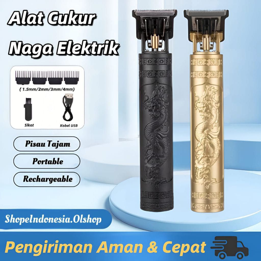 HAIRCLLPER VINTAGE T9 CUKURAN KUMIS PENCUKUR RAMBUT KUMIS PORTABLE / ALAT CUKUR ELETRONIK