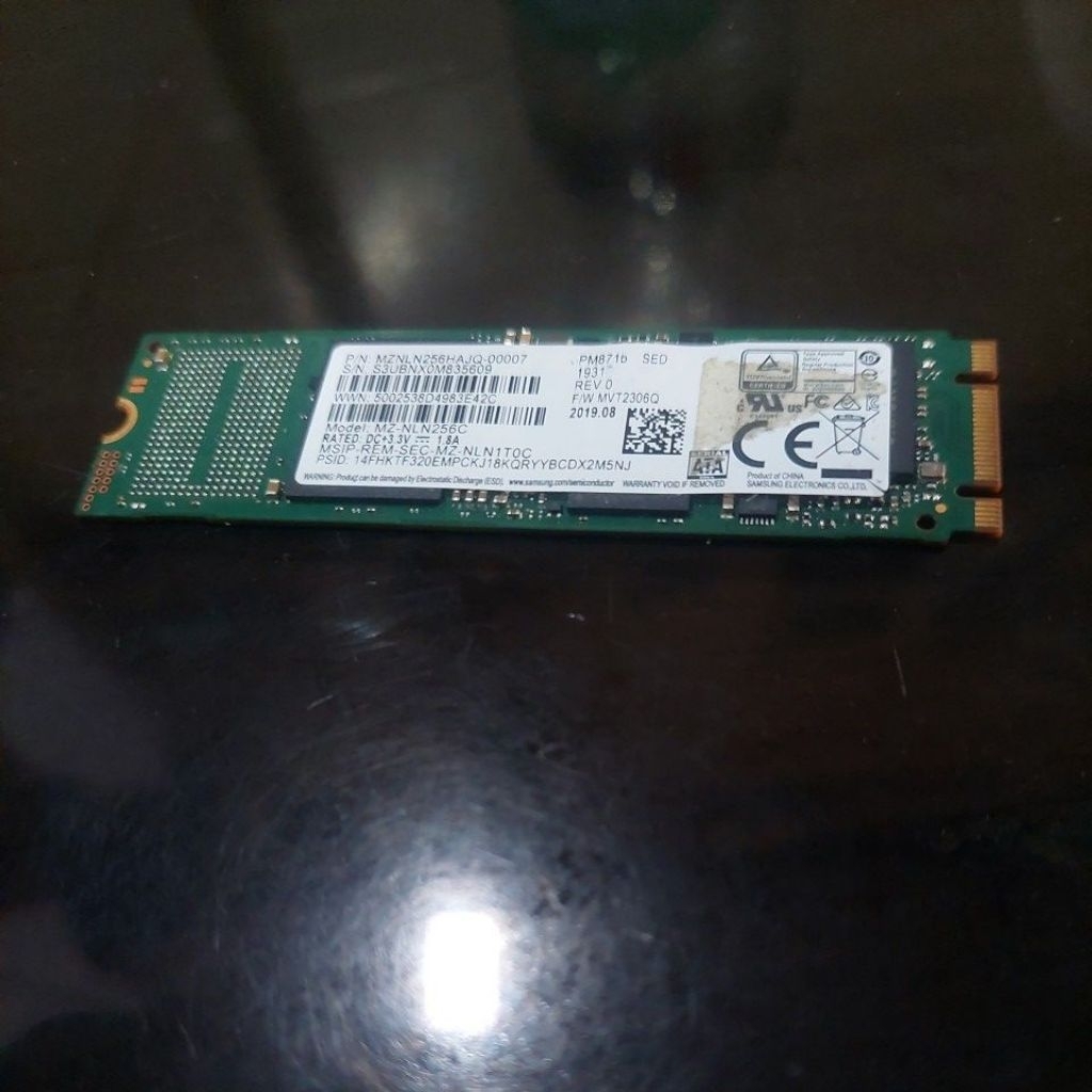 SSD M. 2 SAMSUNG 256 GB