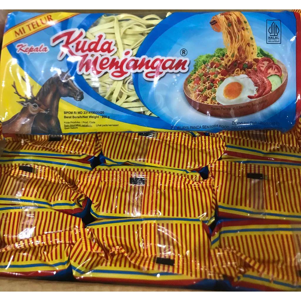 Mie kuda menjangan pipih 200g