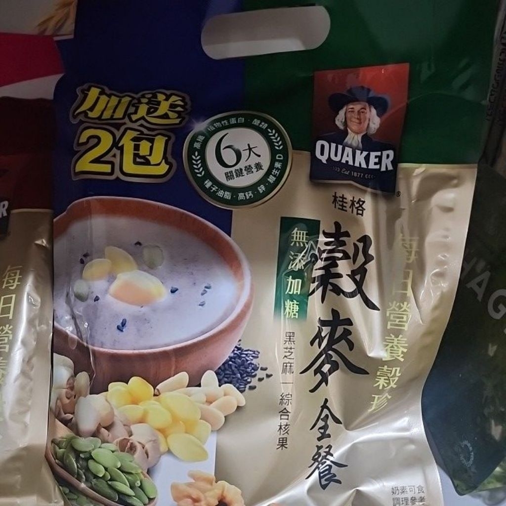 Quaker Mix grains & nut No Sugar / Quaker Taiwan 7441
