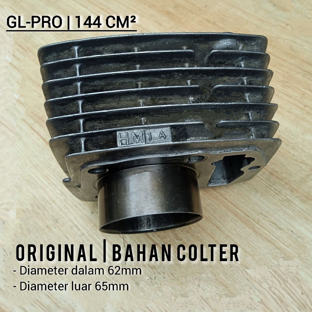ORIGINAL Blok Boring Seher GL Pro CDI Black Engine 144cm HM JAPAN Ori Second Bahan Colter Bore Up Bu