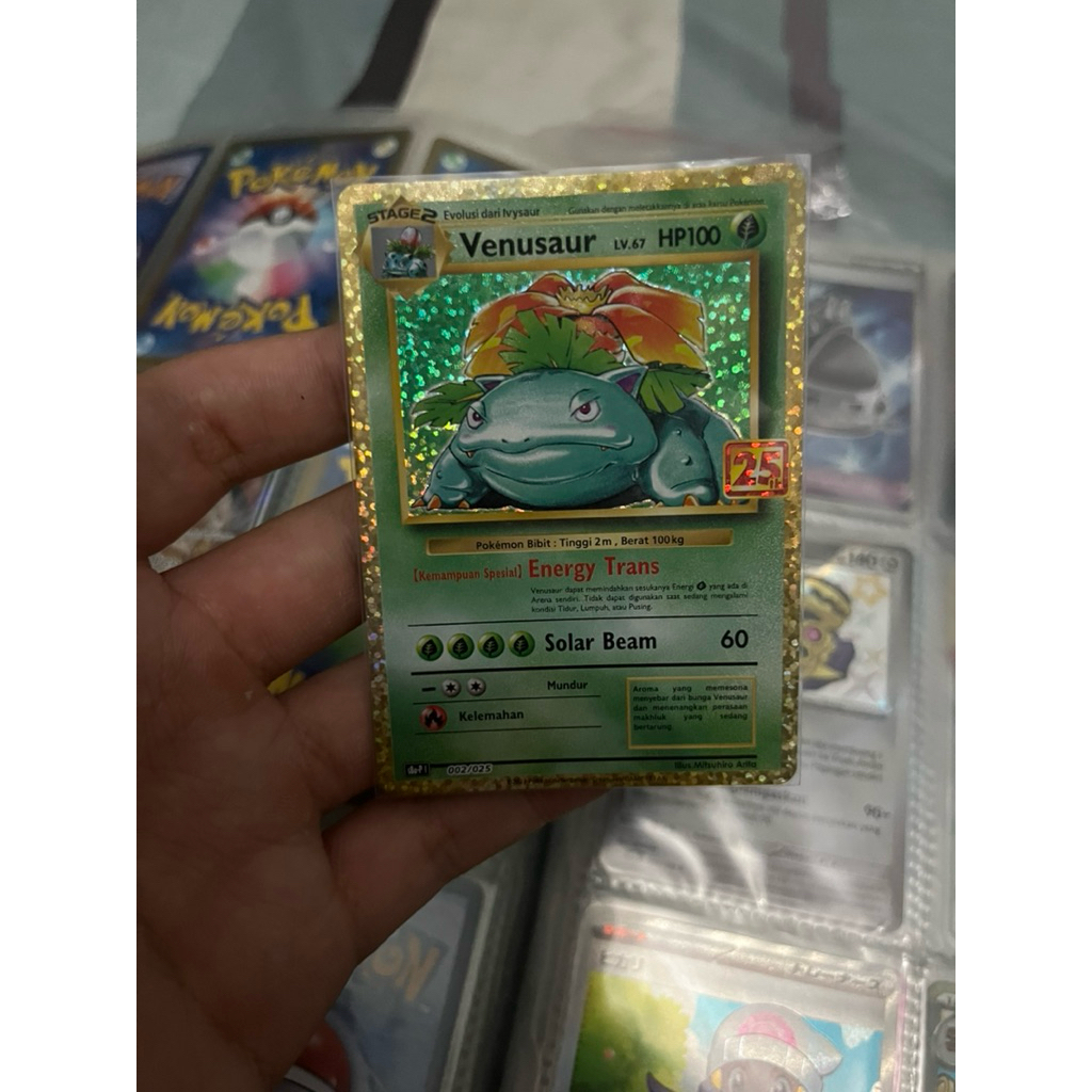 venusaur promo 25th indo