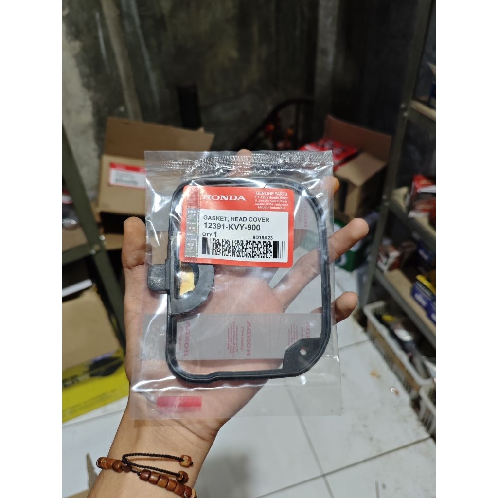 Karet Head Gasket Head Cover Honda Beat Karbu Scoopy Karbu Spacy Karbu Original AHM KVY