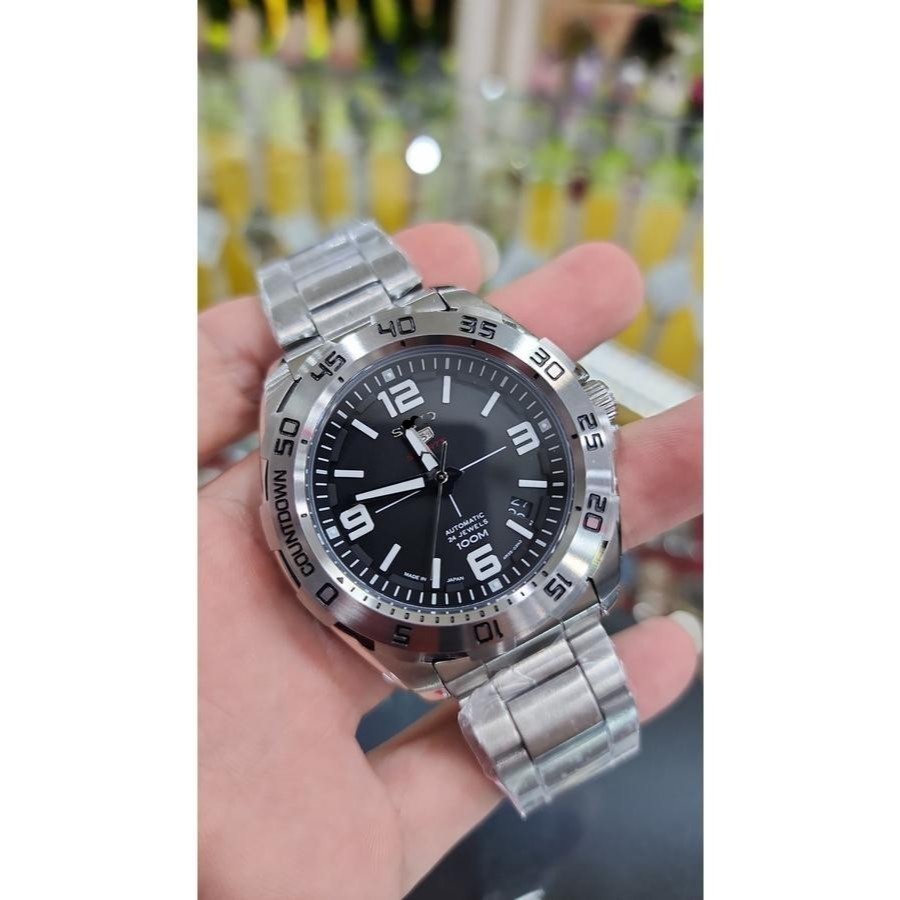 The Luxe Watch73 Jam Tangan Mewah Pria Seiko 5 Sports 24 Jewels 100M Automatic Men Watch