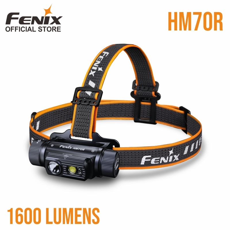 Fenix HM70R Rechargeable Headlamp Senter Kepala LED