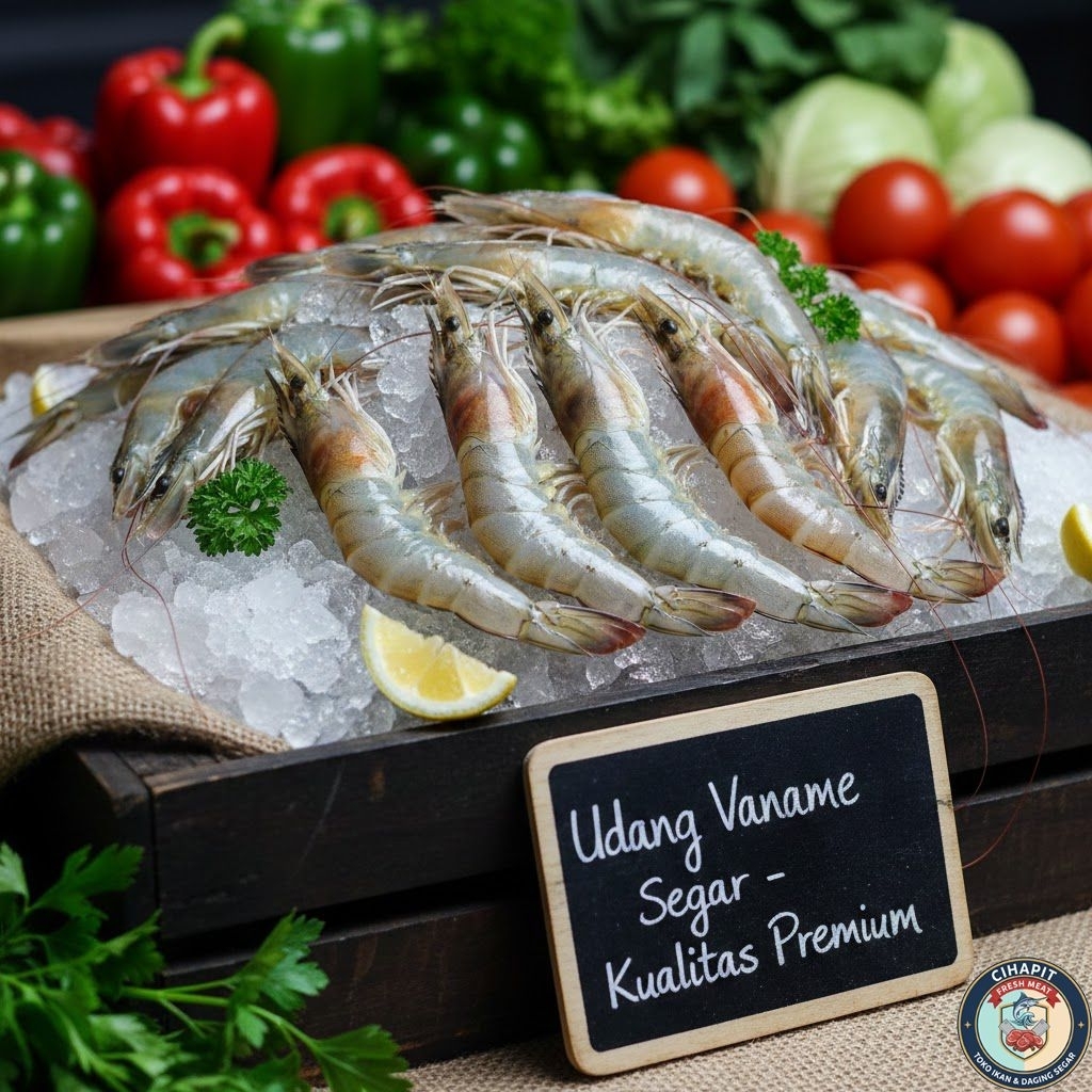 UDANG VANAME TAMBAK SEGAR BANDUNG @250gram