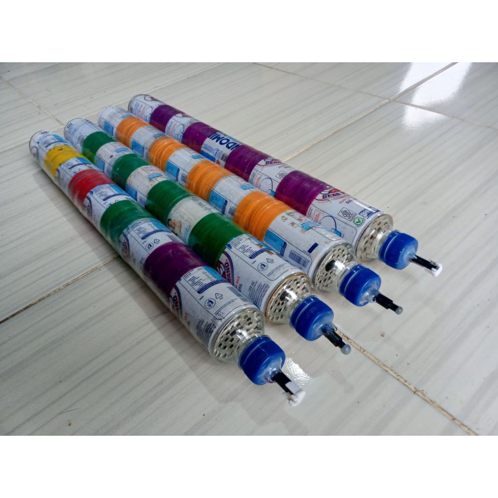 Kerajinan Kaleng Bekas Susu Beruang