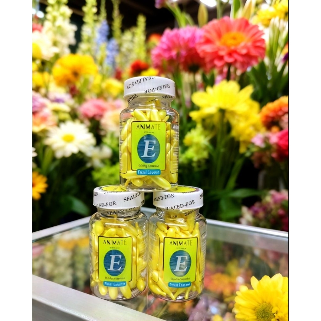 Vitamin animate E Facial Essense original (1botol )